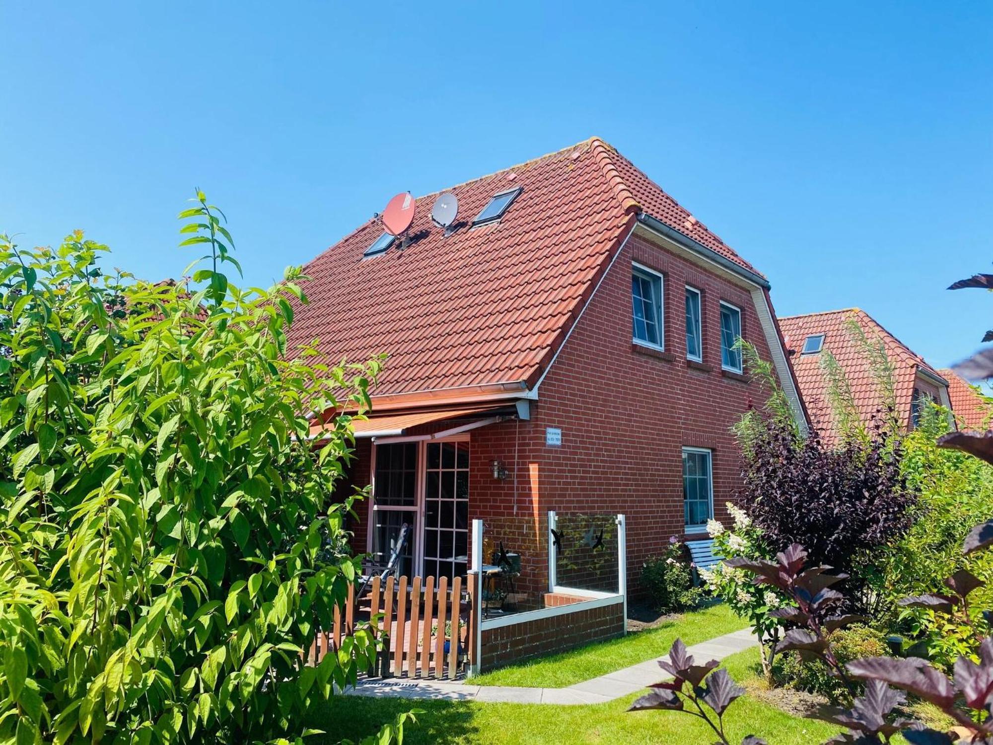 Semi-detached house, Neßmersiel Exterior foto